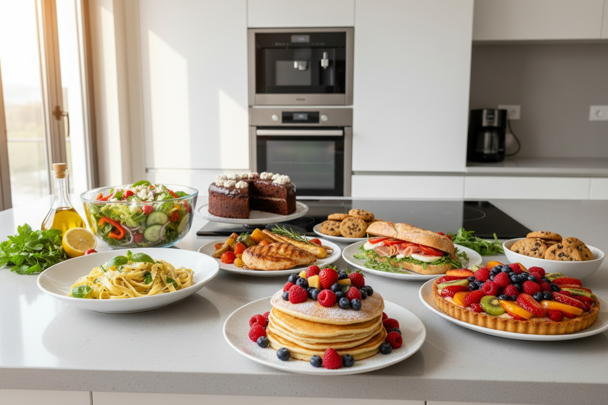 platos super deliciosos  pero faciles de realizar en una cocina moderna 